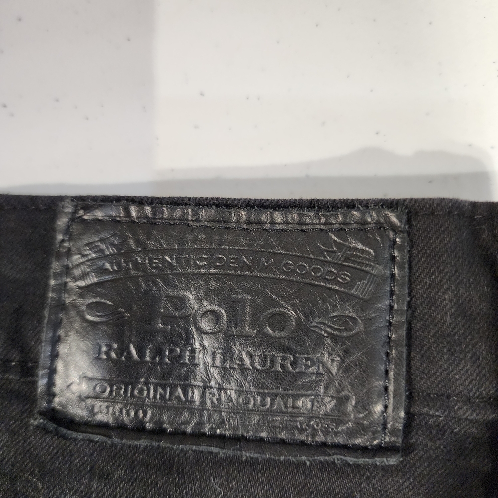 Ralph Lauren Men's Black Straight Jeans - Picture 5 of 6